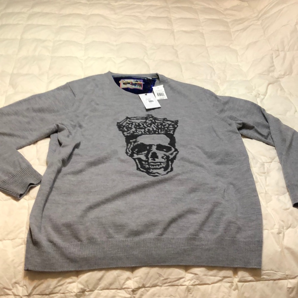 Robert Graham Merino Wool Sweater - XXL